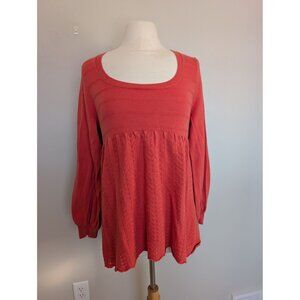 Relativity Empire Waist Baby doll Womens Xl Sweater